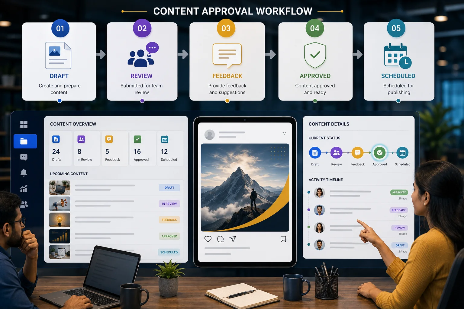 Content Approval Flow