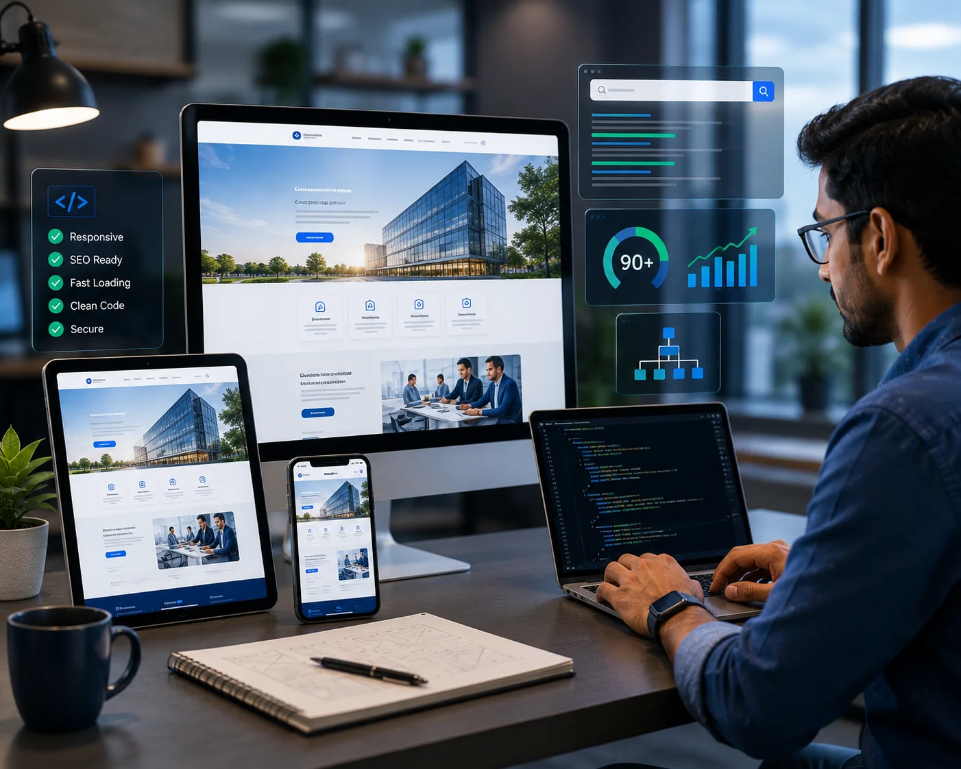Responsive & SEO-Ready Development